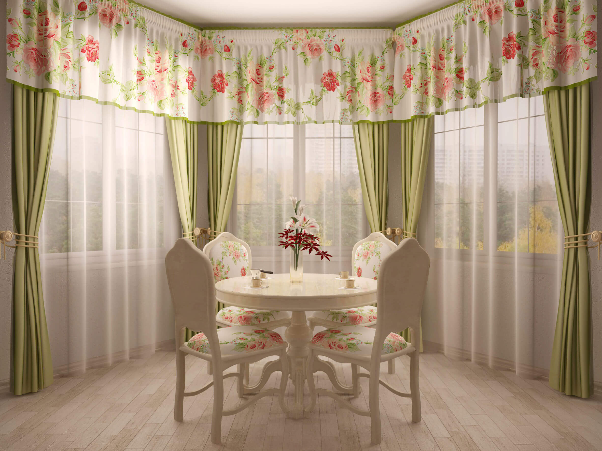Varieties of Bay Window Curtains That are Simply Mesmerizing