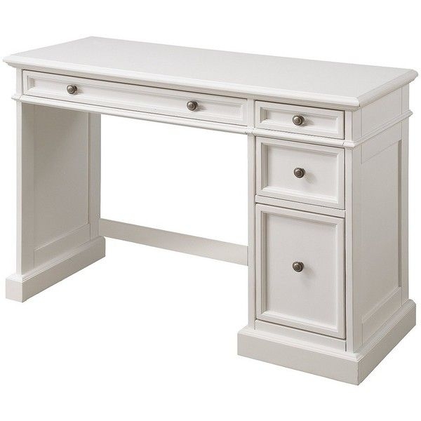Small Desks With File Drawers Visualhunt, Modern White Desk With File Drawer