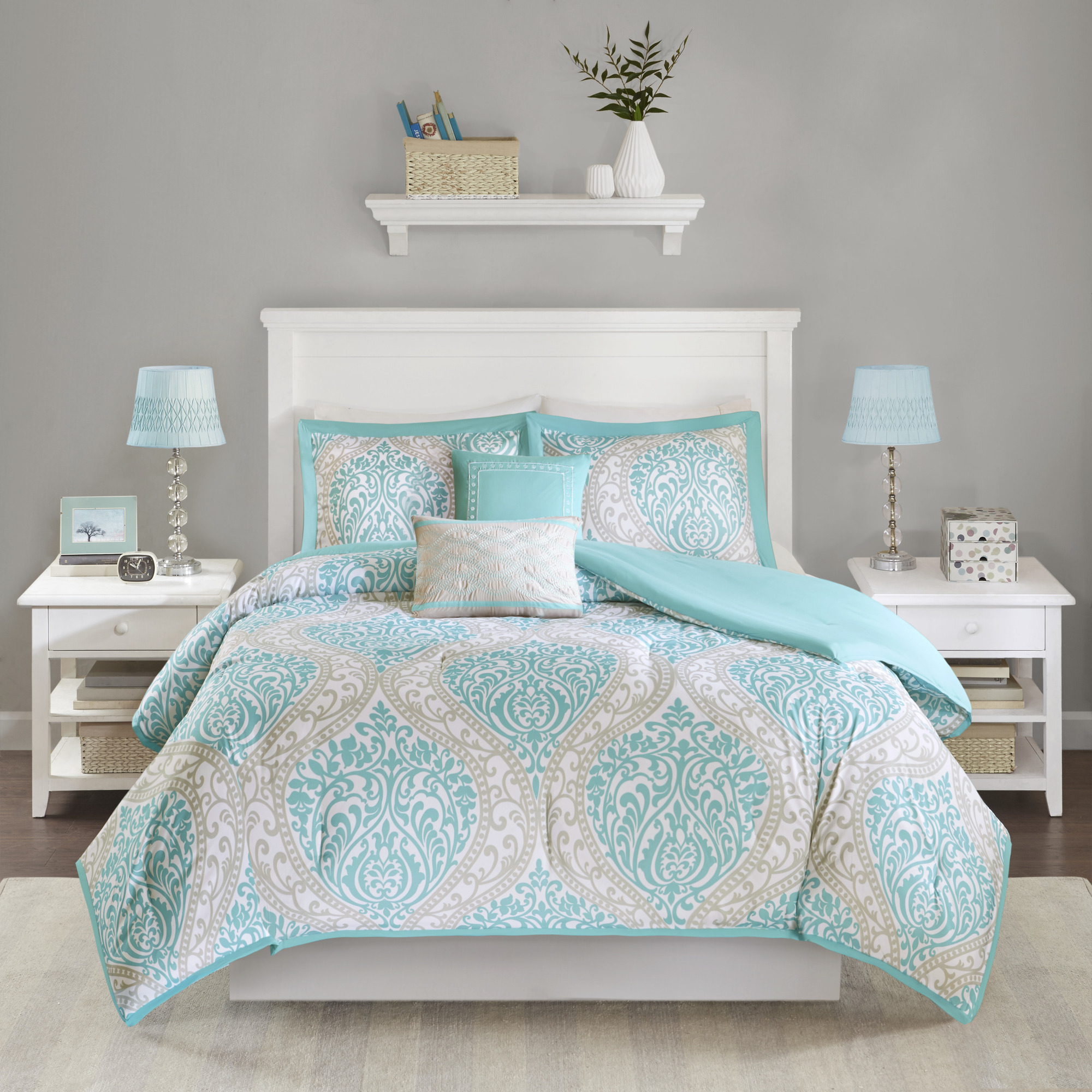 Light Blue Twin Comforter Set Atelier Yuwaciaojp 5784