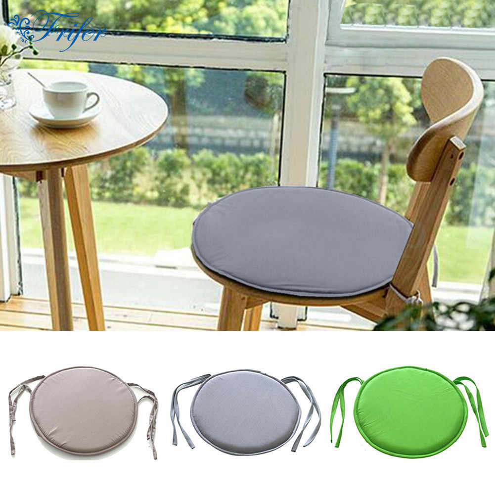 Tie On Seat Pads Round Aquare Dining Garden Chair Cushions Outdoor Patio Office 