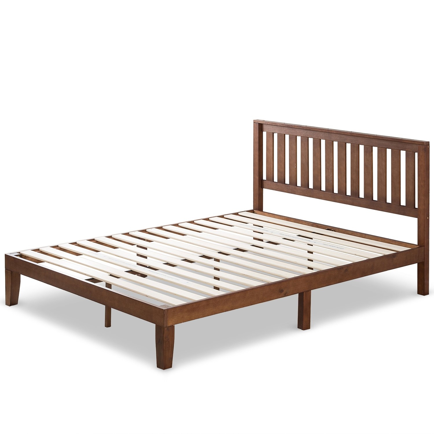 Solid Platform Bed No Slats Visualhunt, What Is A Bed Without Headboard Called