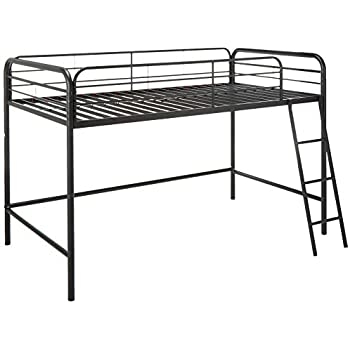 Zinus Easy Assembly Quick Lock Twin Loft Metal Bed Frame