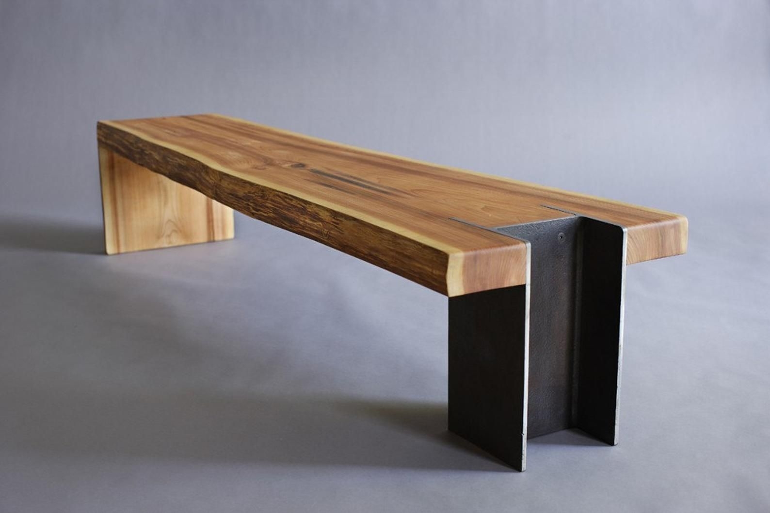10x42 Bench - Live Edge Cedar Bench on Behance