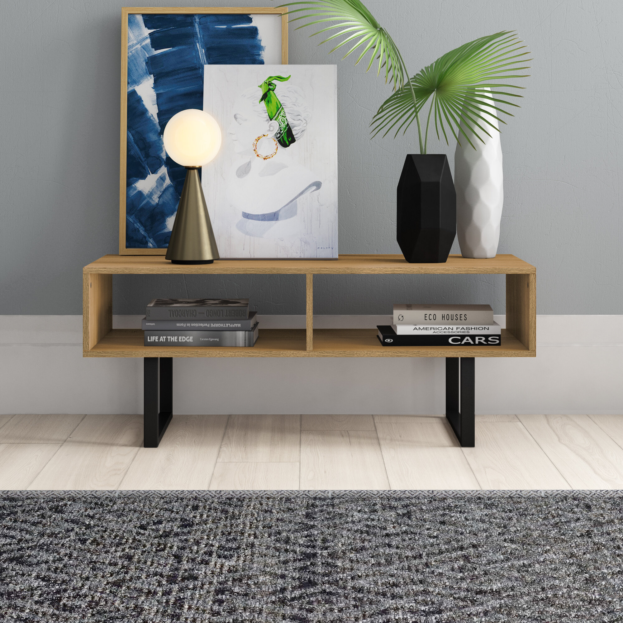 Almanzar TV Stand for TVs up to 43"