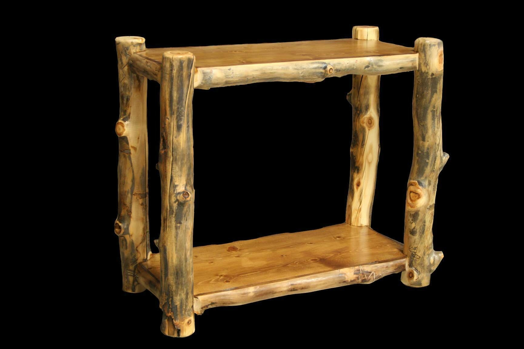 Live Edge Console Table