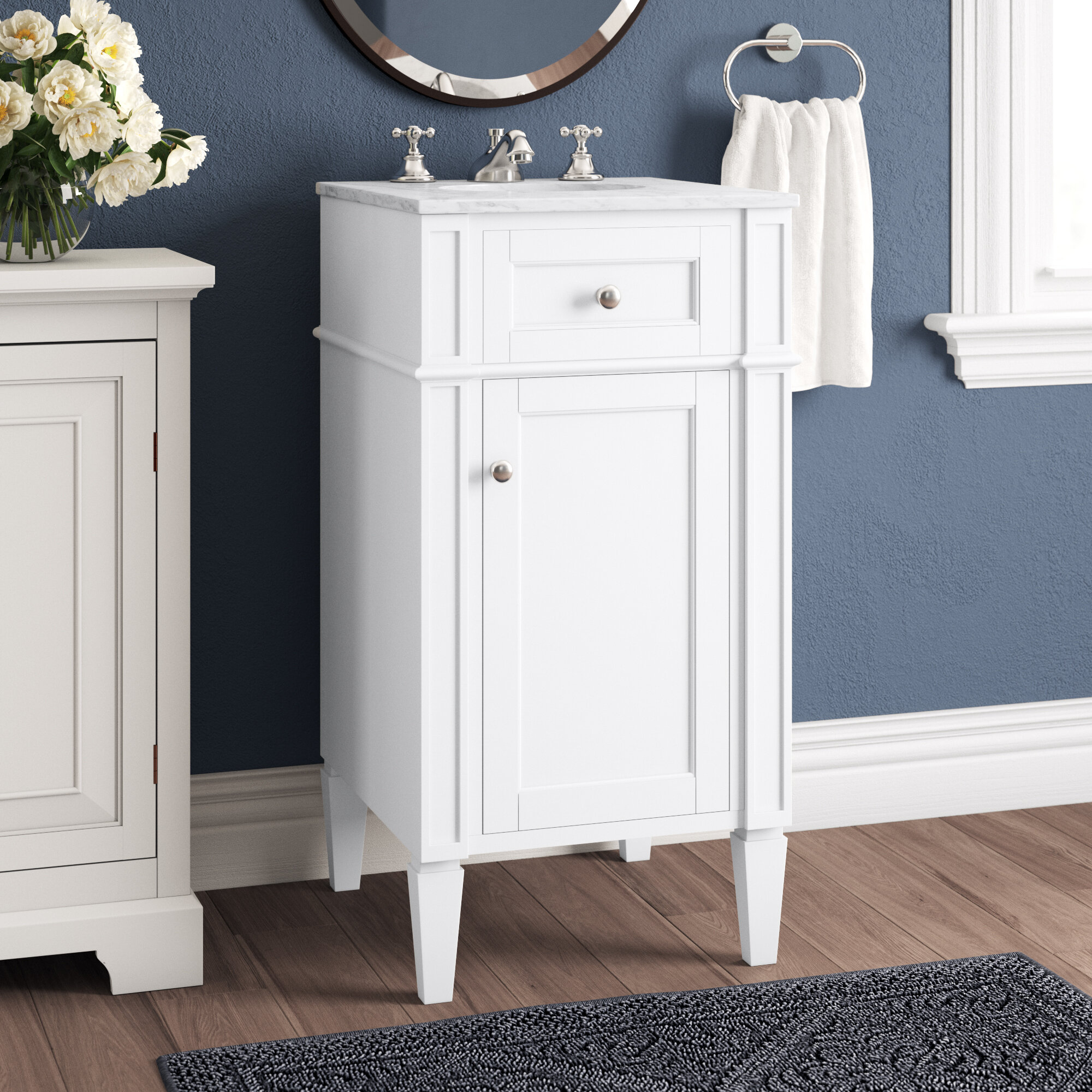 Antionette 18" Single Bathroom Vanity Set