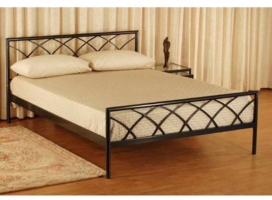 Black Twin Metal Bed Frame