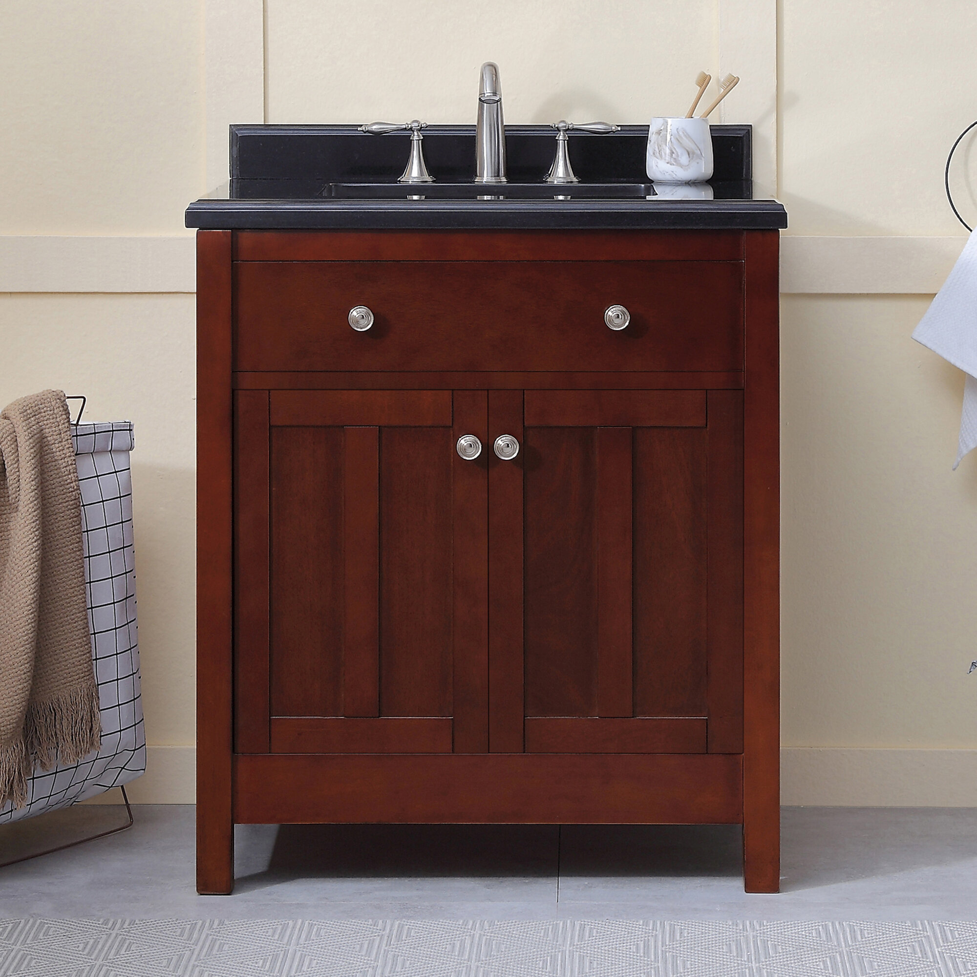 Castel 30" Single Bathroom Vanity Set