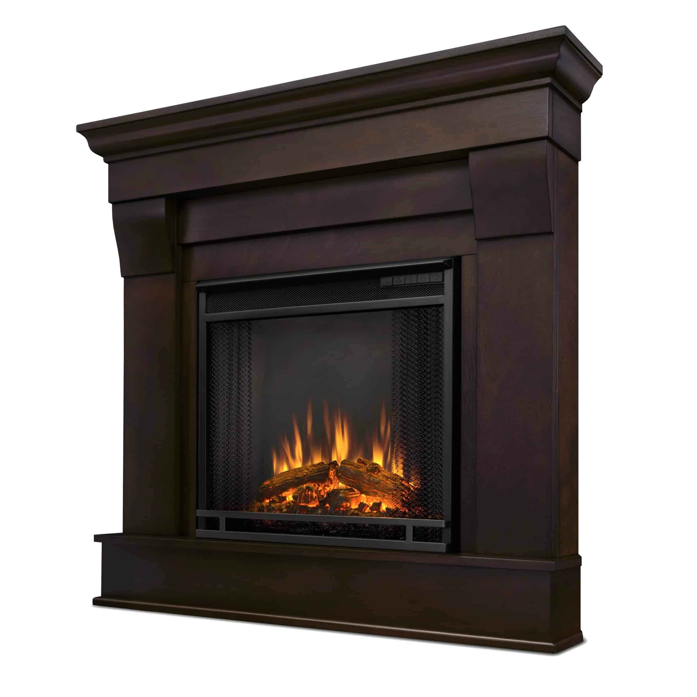 Live Edge Fireplace Mantel You Ll Love, Shanks White Corner Electric Fireplace