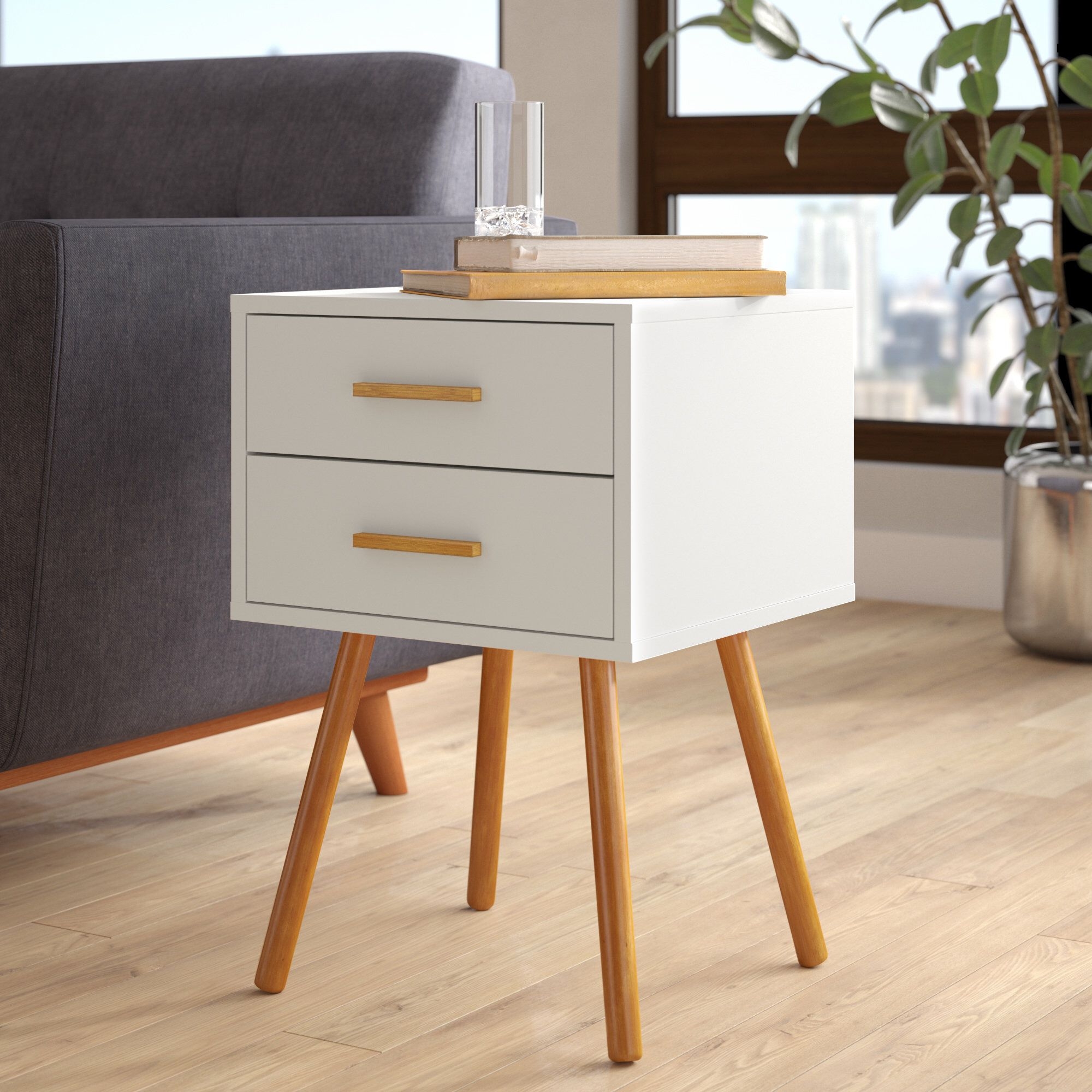 Delilah End Table With Storage