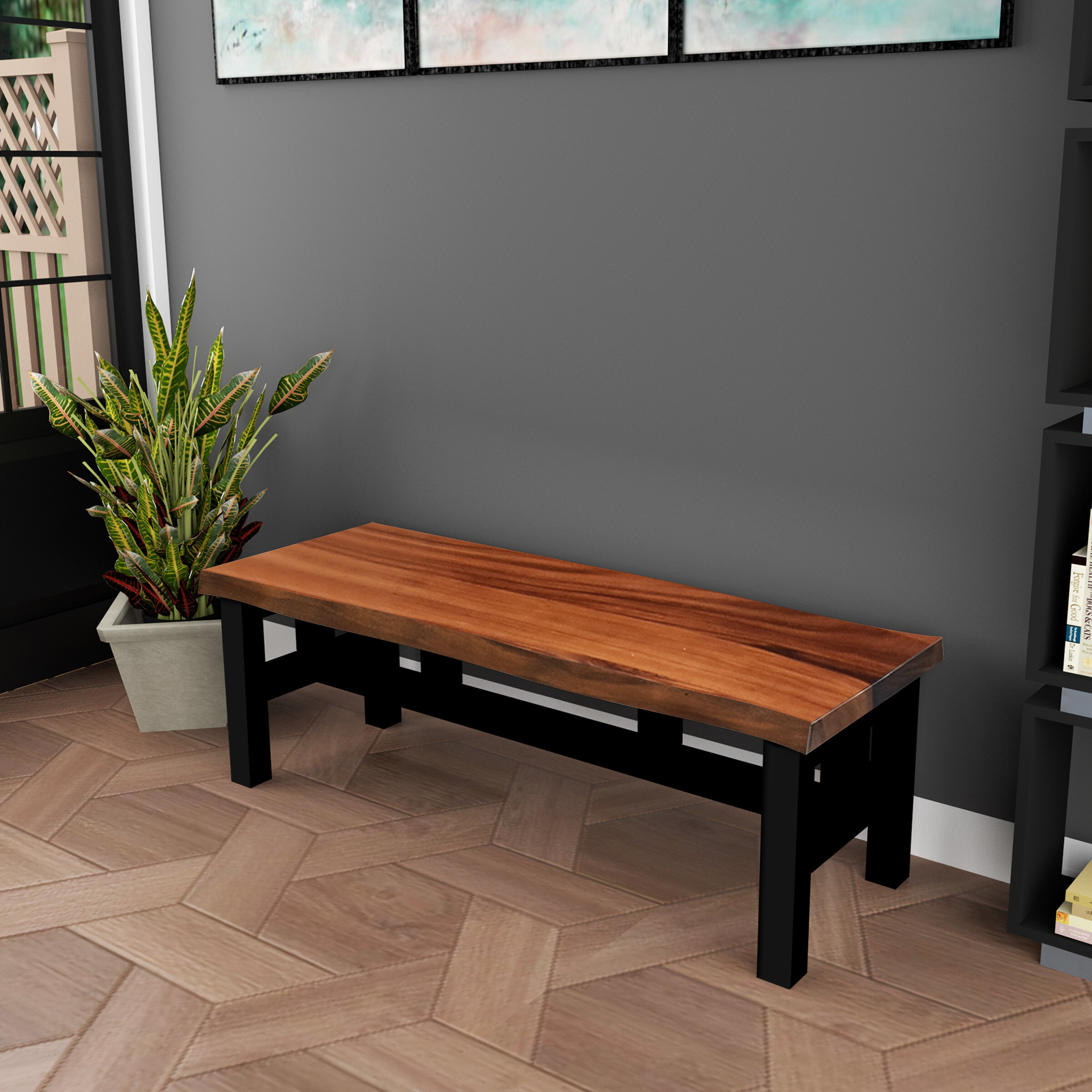 Live Edge Bench VisualHunt