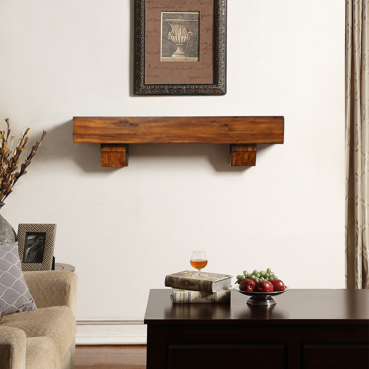 Fireplace Mantel Shelf