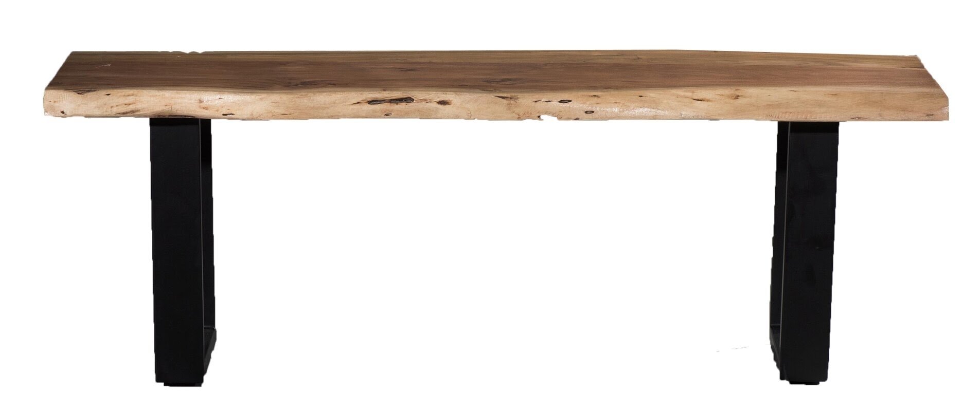 Kavya Live Edge Wood Bench