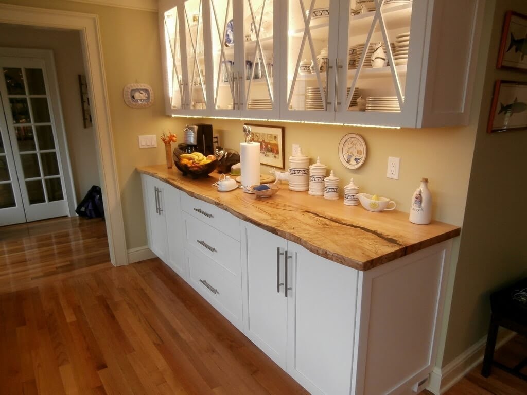 Live Edge Wood Countertops - Brooks Custom