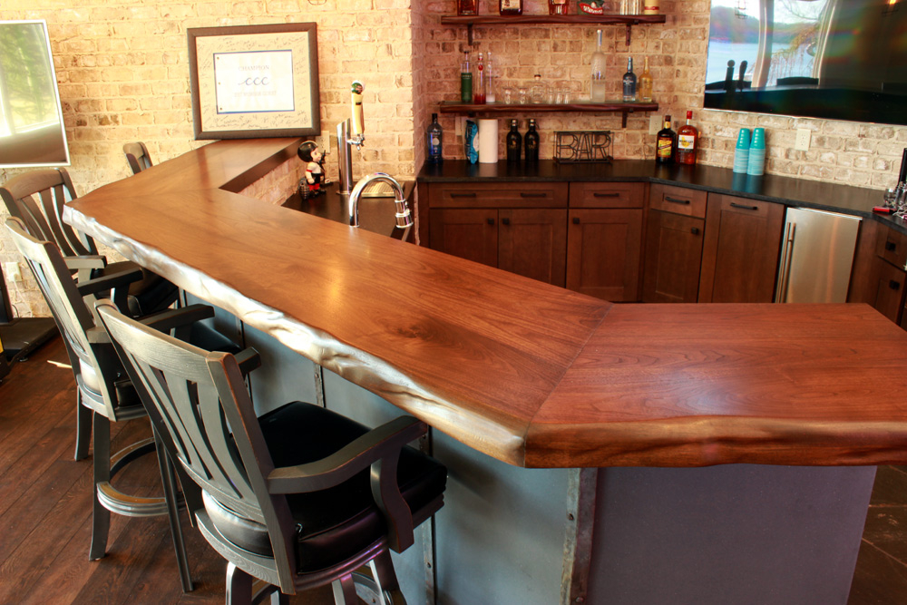 Live Edge Wood Countertops - J. Aaron