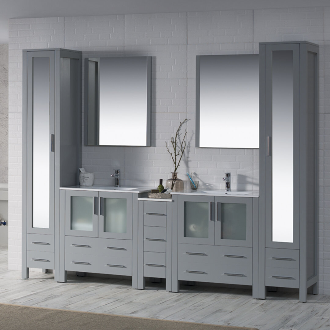 103 inch online bathroom vanity