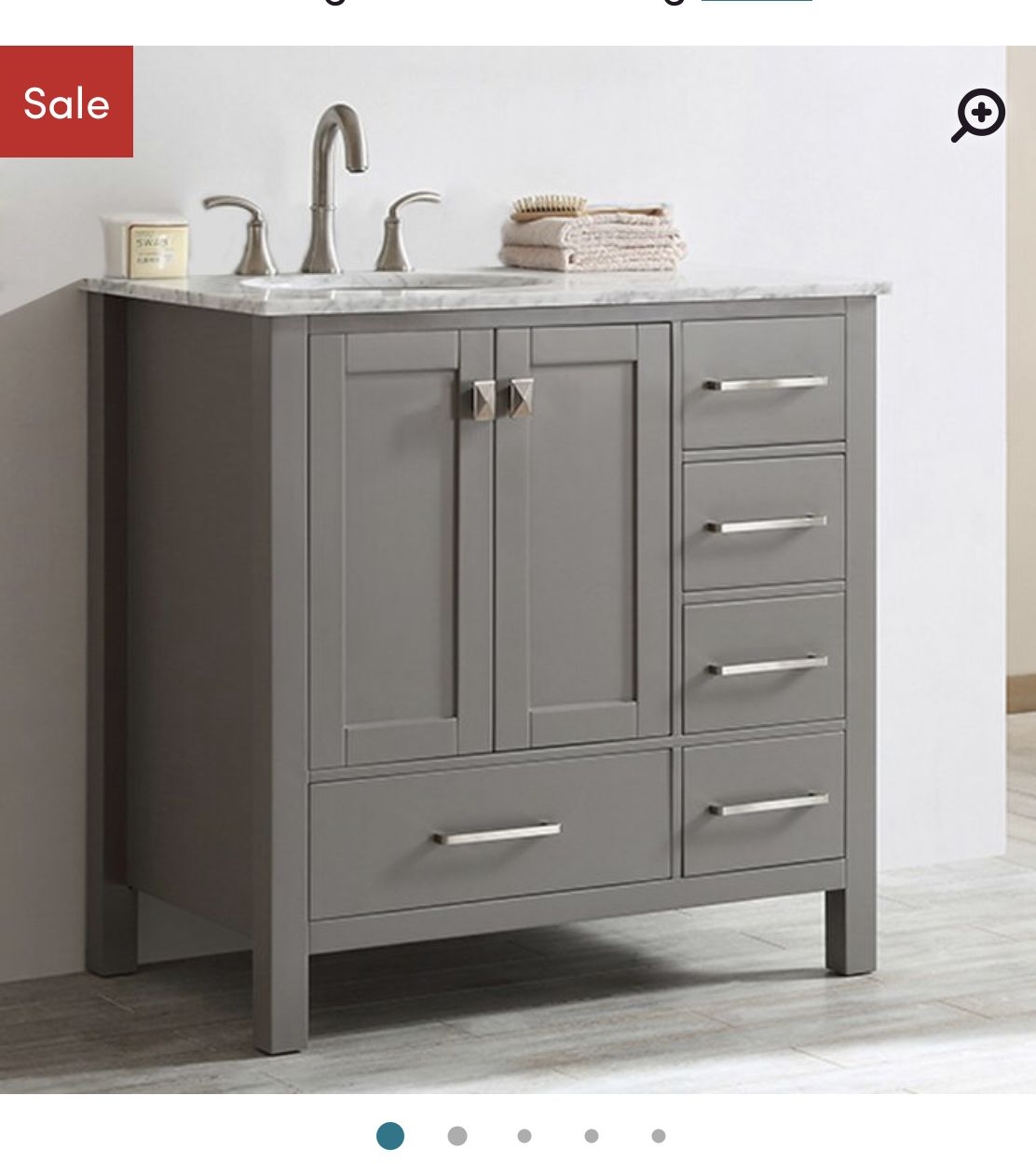 Newtown 36" Single Bathroom Vanity Set