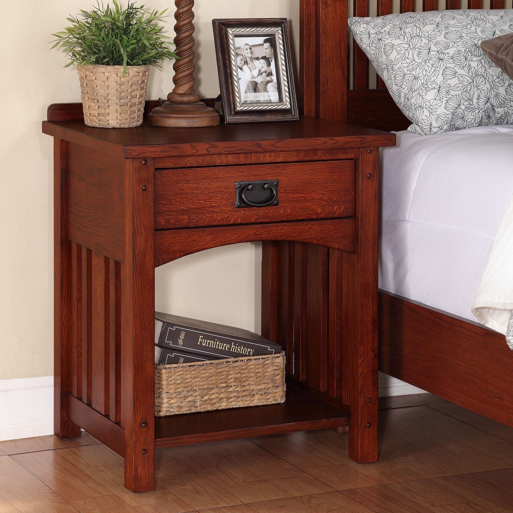 Oak Nightstands | Wayfair