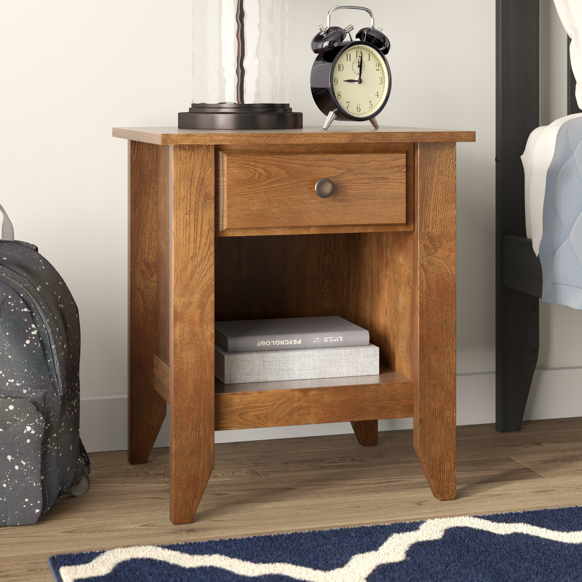 Olney 1 Drawer Nightstand