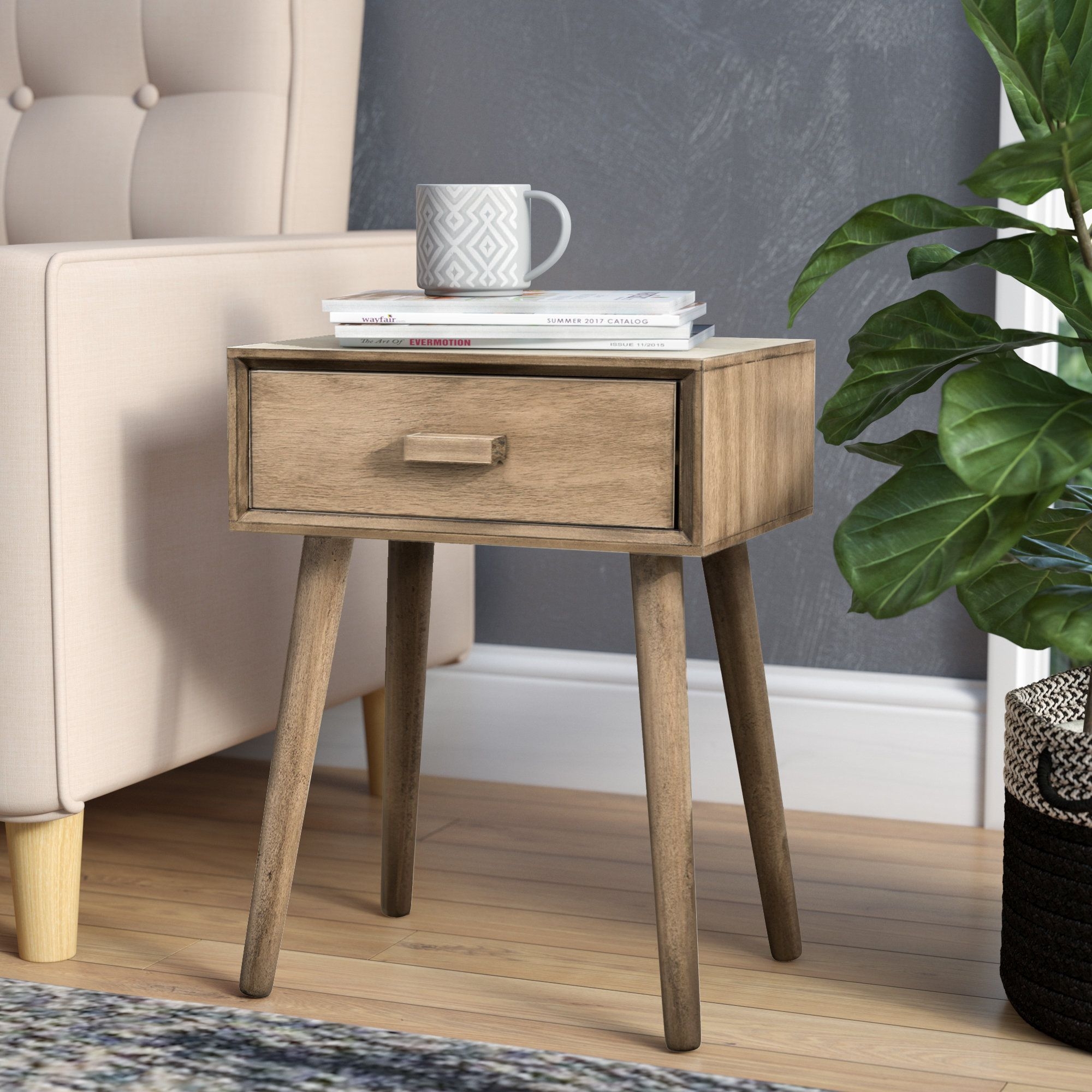 Orion End Table with Storage