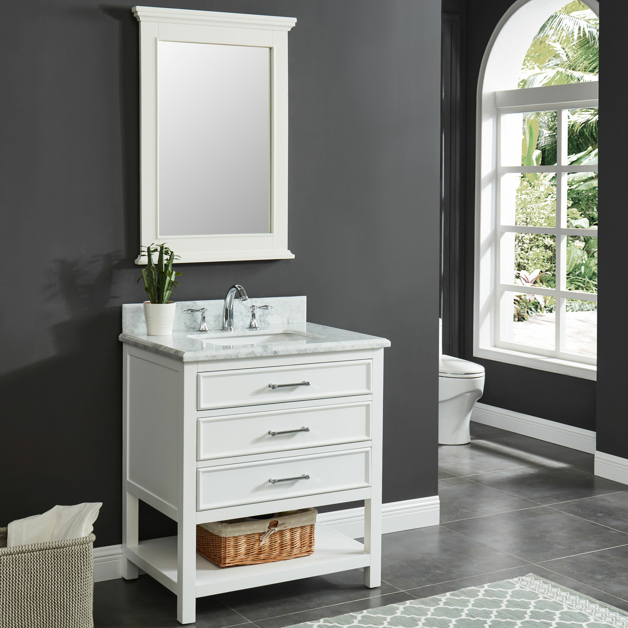 Pamila 31" Single Bathroom Vanity Set
