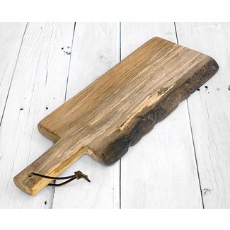 Straight Edge Ebonized Knife Board – Created Hardwood