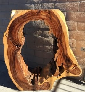 Richas 44" Solid Wood Console Table