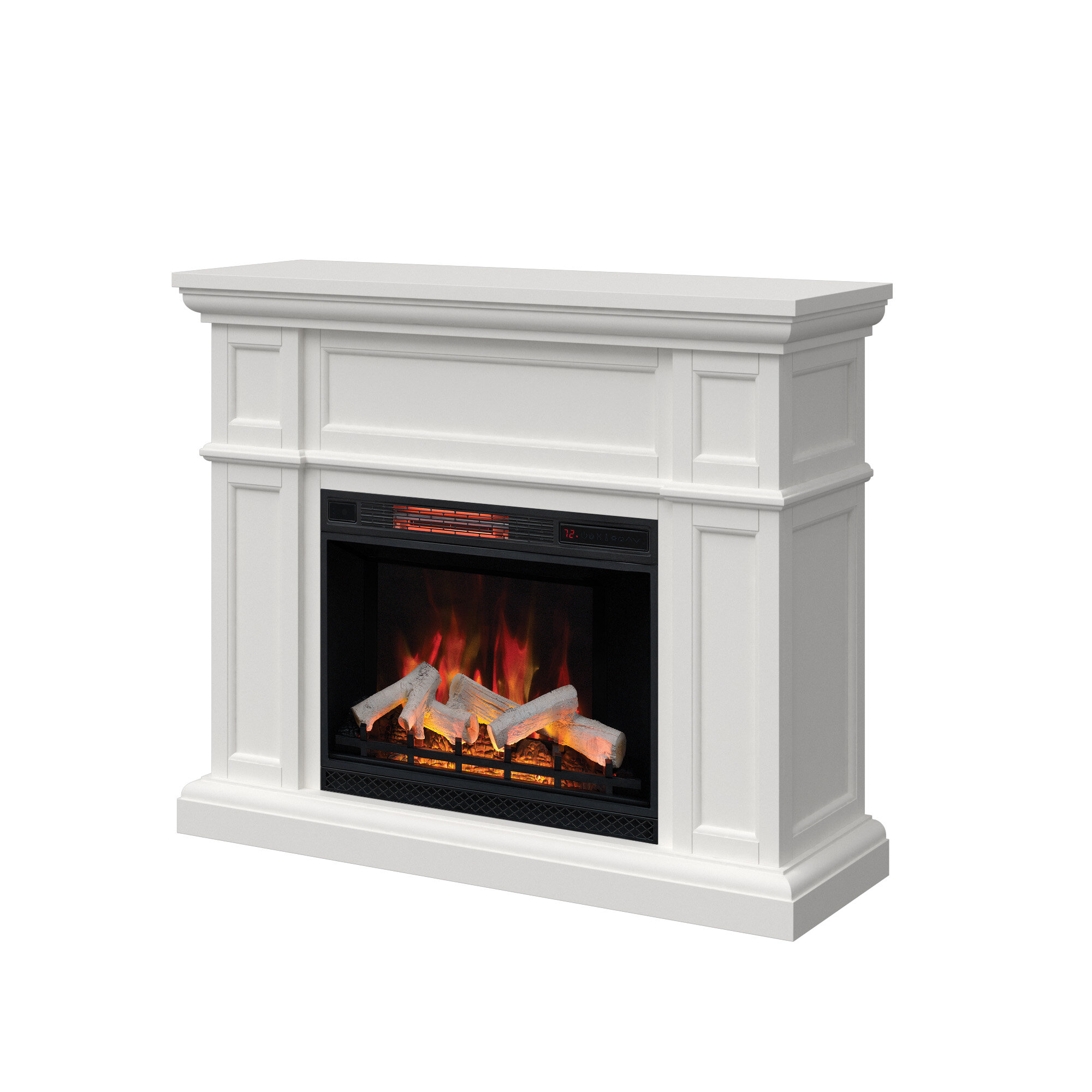 Roxane Wall Mantel Electric Fireplace