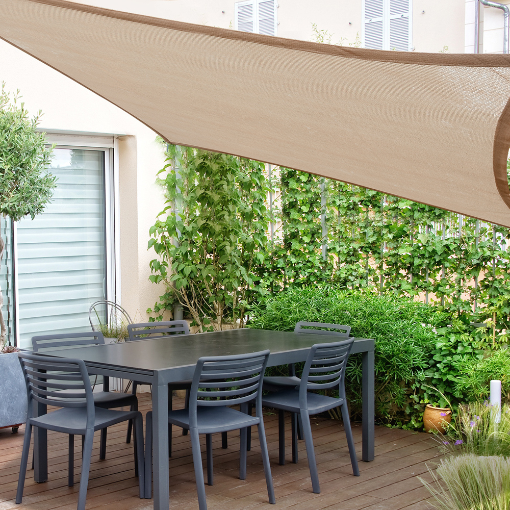Sand Fabric Rectangle Shade Sail