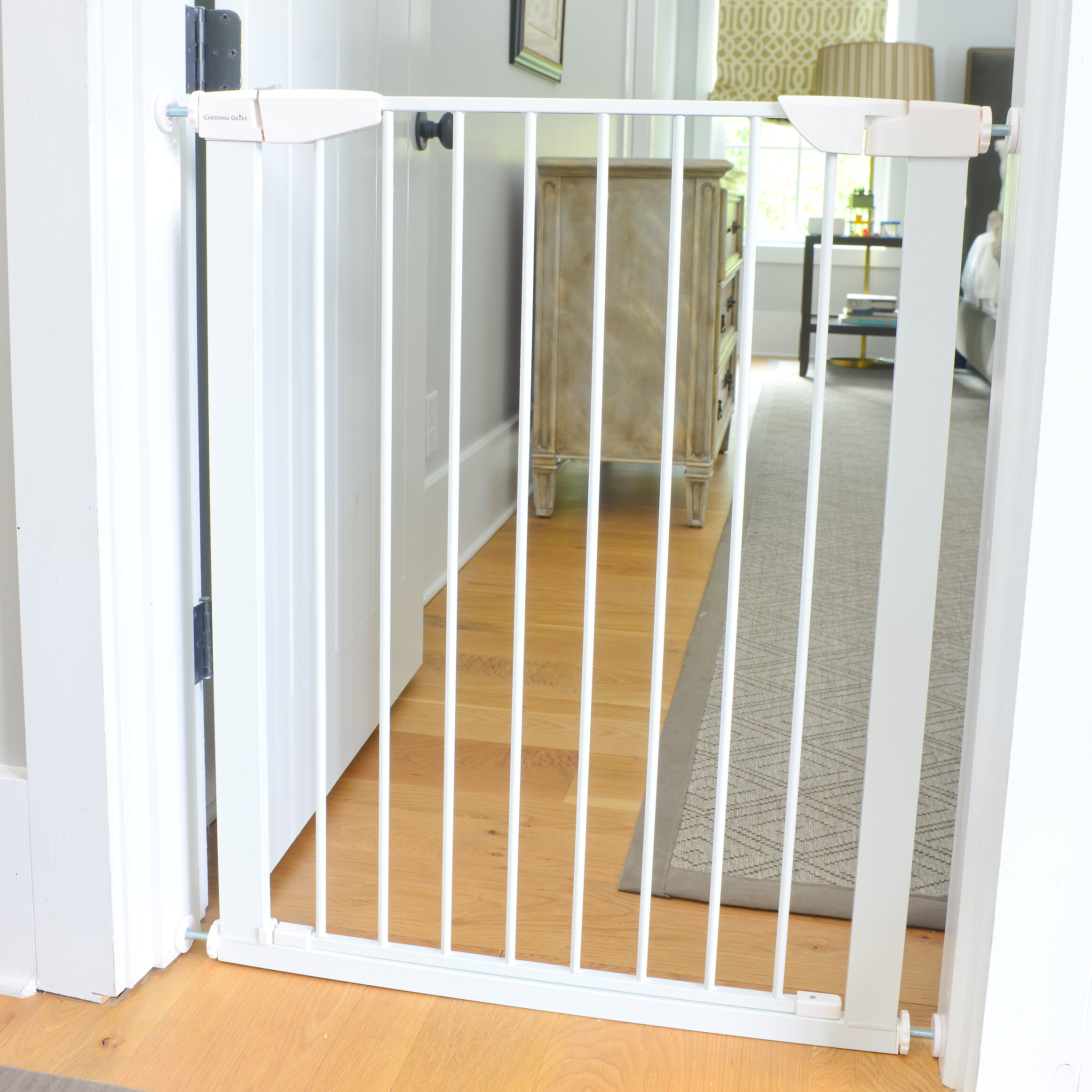 Steel Metal Pressure Mounting Safety Gate