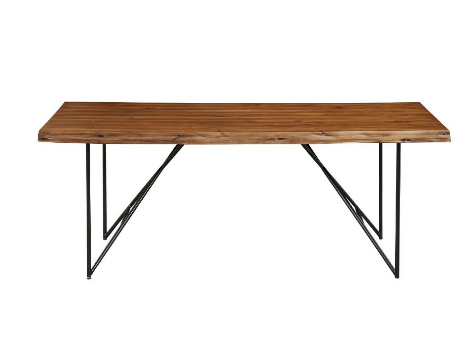 Templeman Live Edge Acacia Wood Dining Table