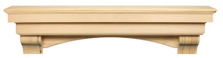 The Auburn Fireplace Shelf Mantel