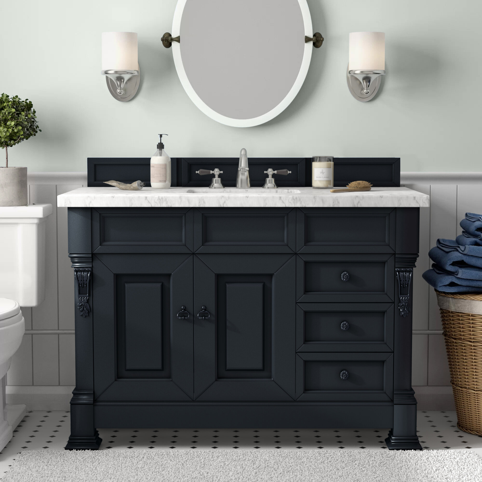 Vivanco 48" Single Bathroom Vanity Set