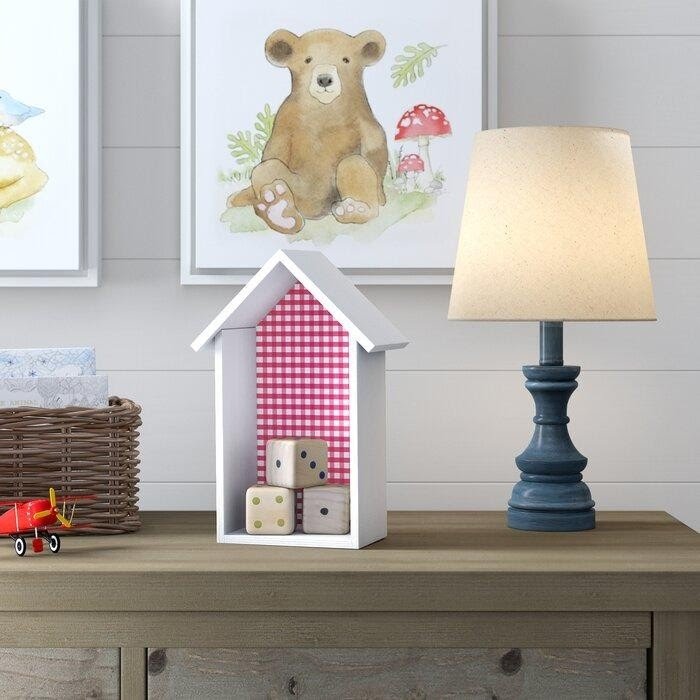 White Pine Wood And Paper Toy Cubby