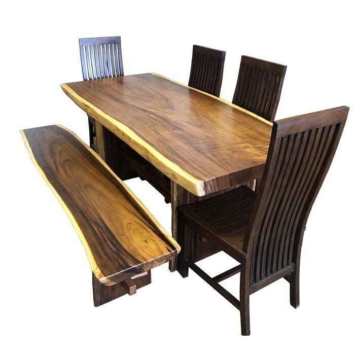 Acacia Live Edge Dining Set