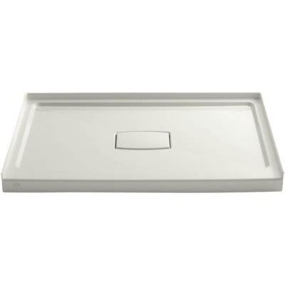 Biscuit Shower Base With Removable Cover