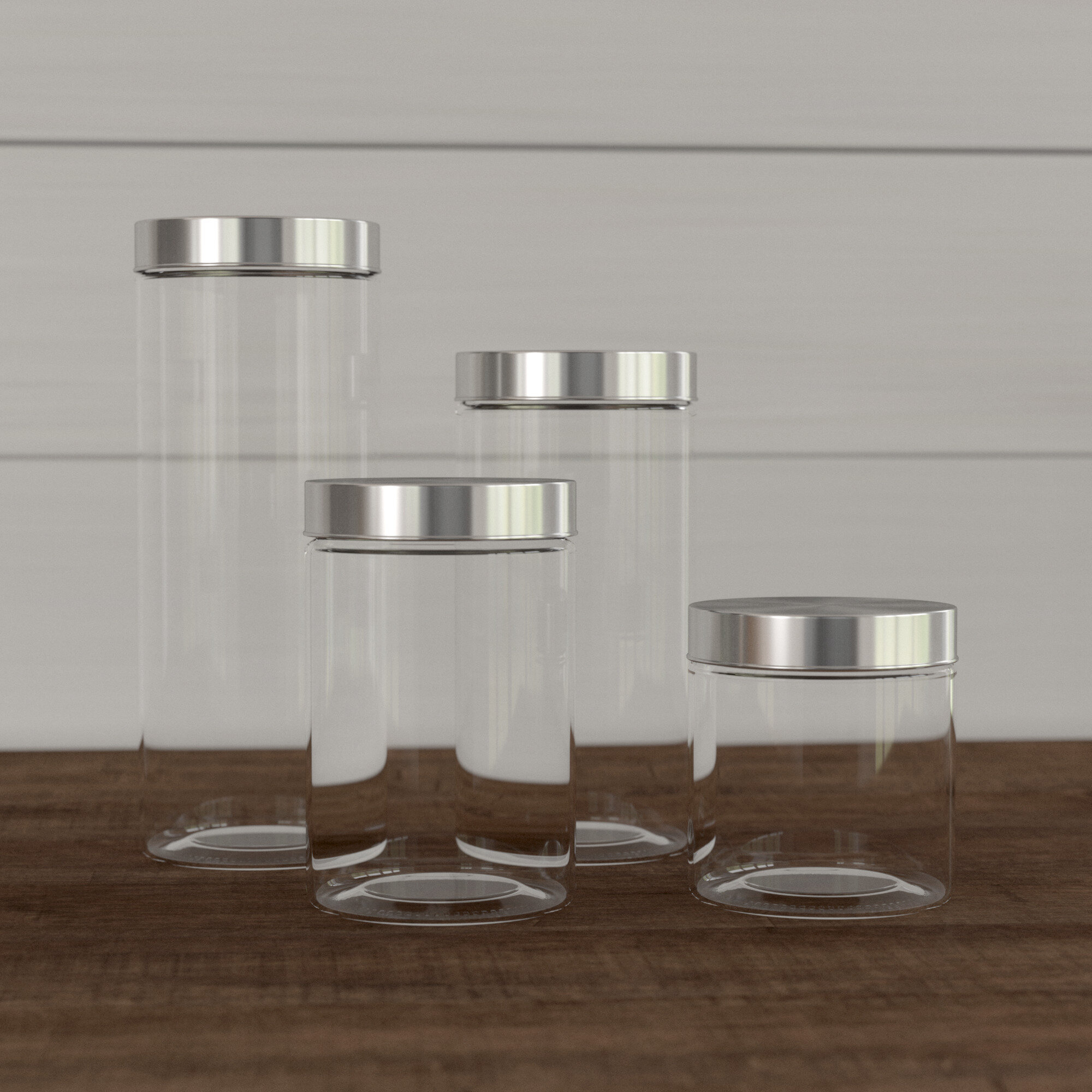 Blue Glass Square Cake Stand