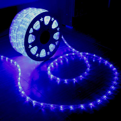 Blue Waterproof LED Rope Light