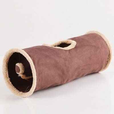 Brown Polyester Plastic Cat Perch