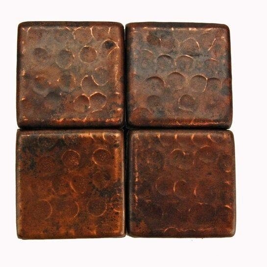 Brown Rustic Metal Decorative Tile