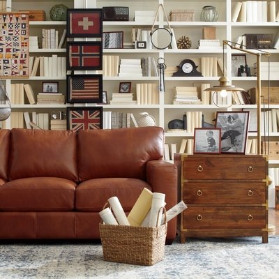 3 Expert Tips To Choose Cabinets And, Birch Lane Pratt Leather Sofa