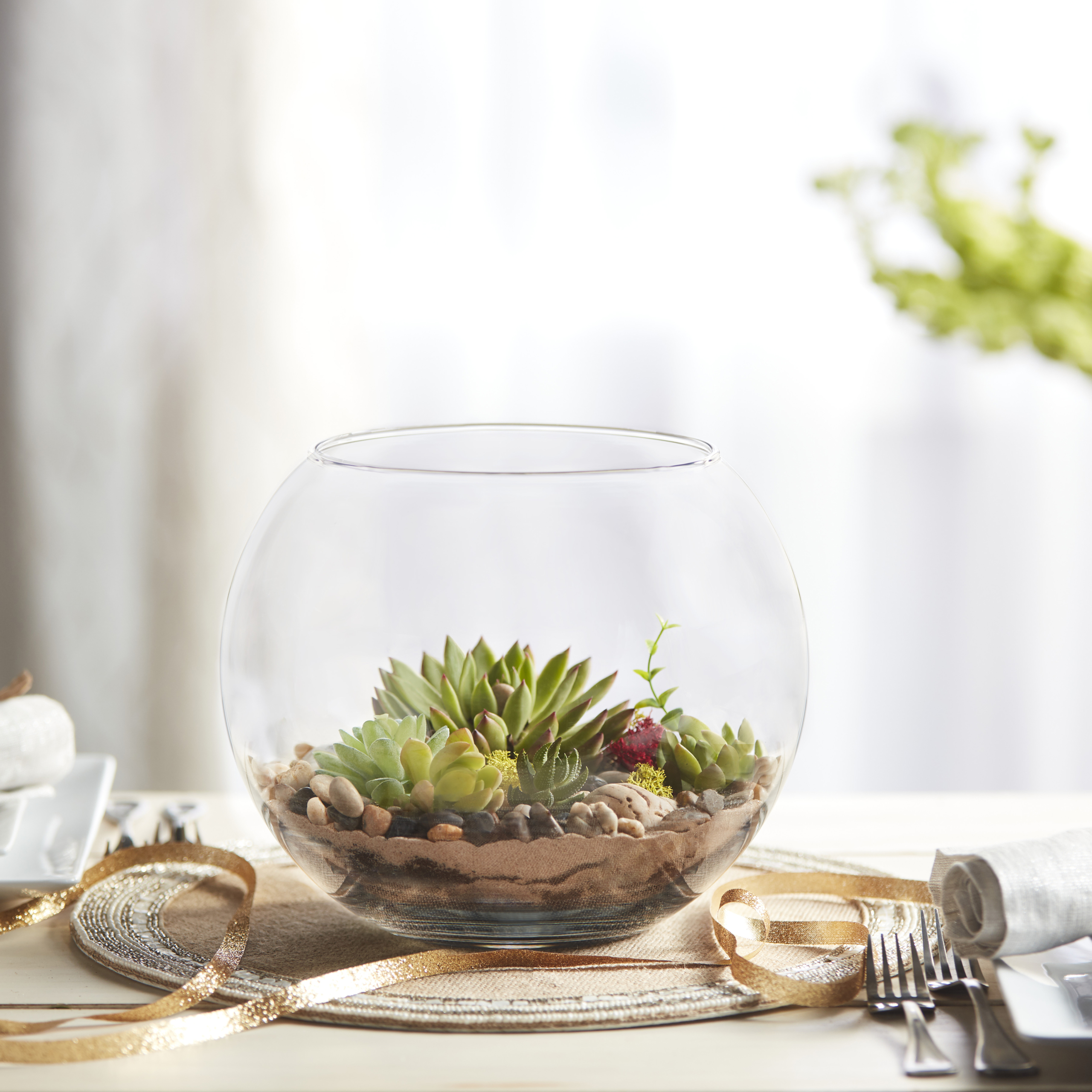 Bubble Ball Decorative Bowl for Plants