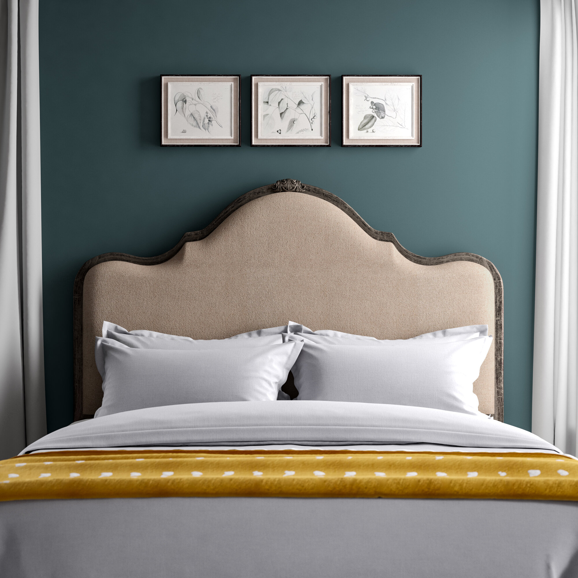 Carved Marble Decorative Plate