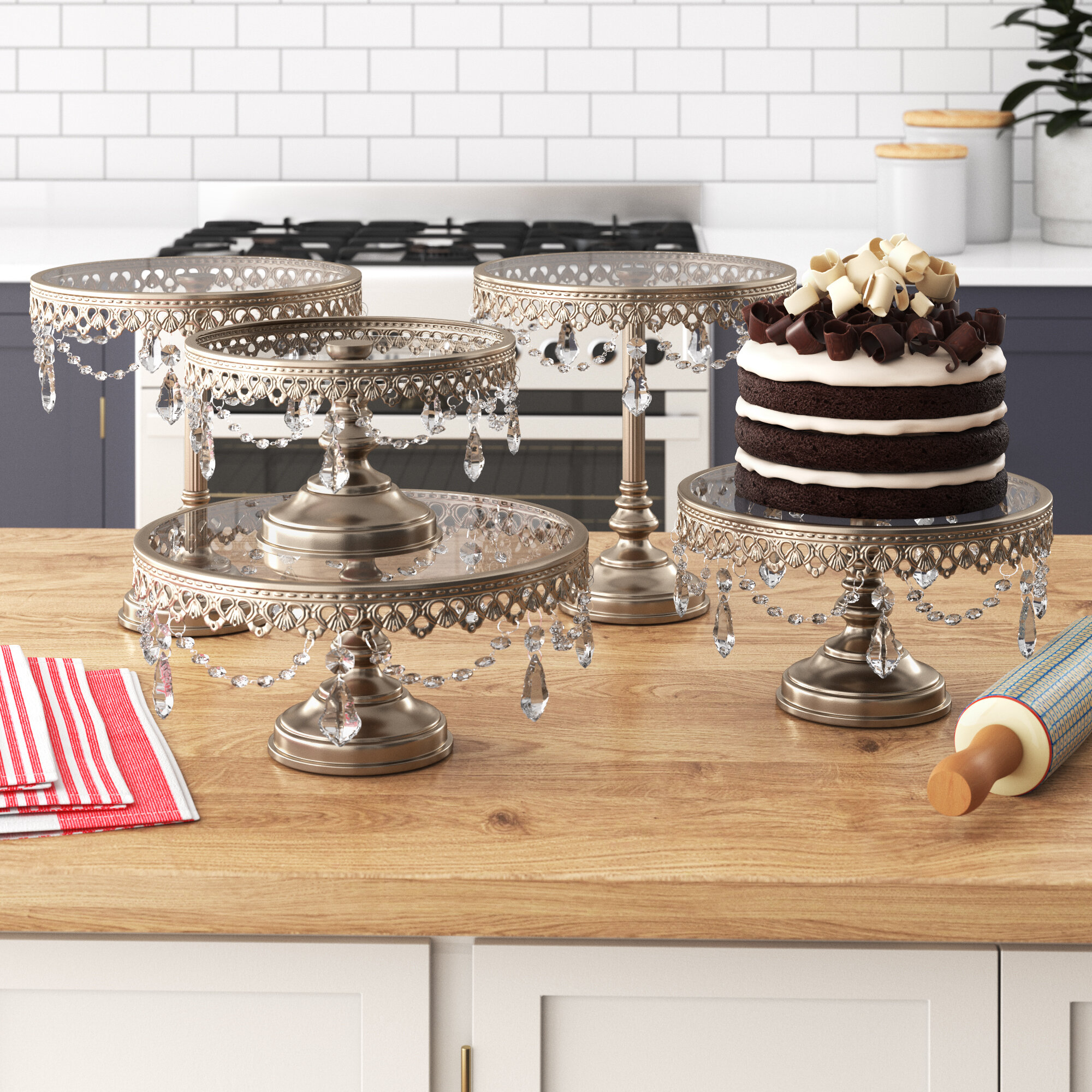 Cake Stands, Tiered Cake Stands & Cake Holders | Pottery Barn