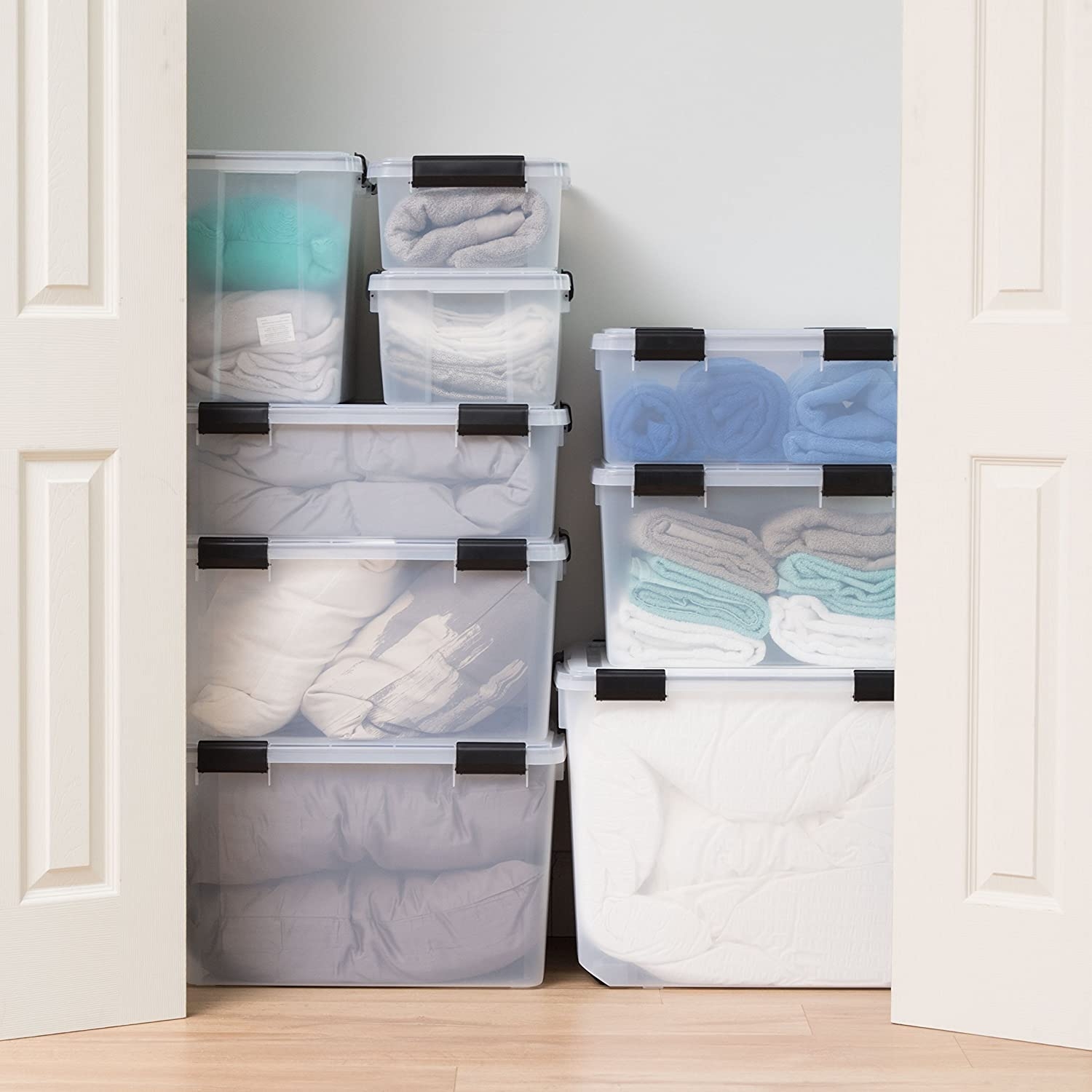 Clear Plastic Large Storage Box