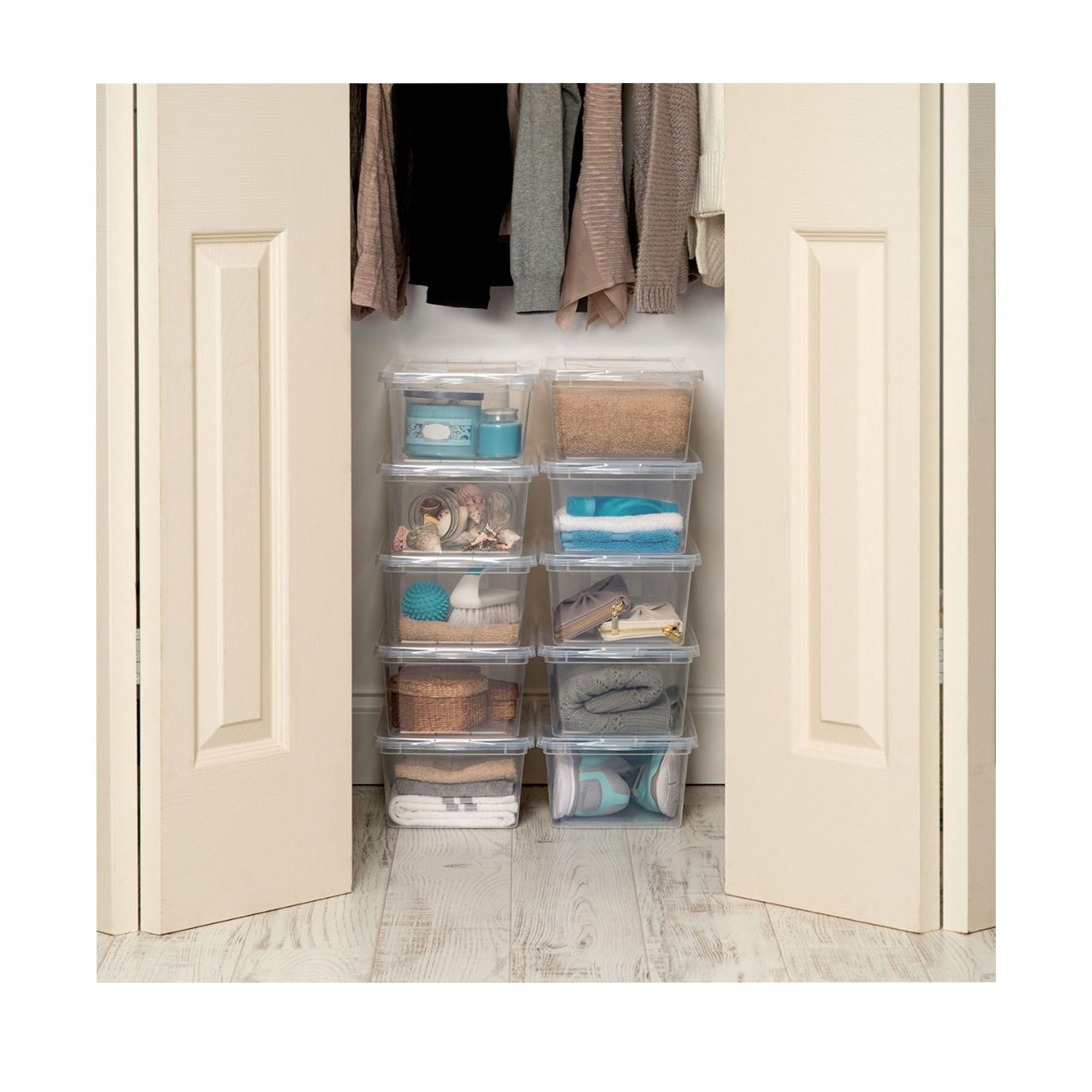 Clear Plastic Rectangle Medium Box