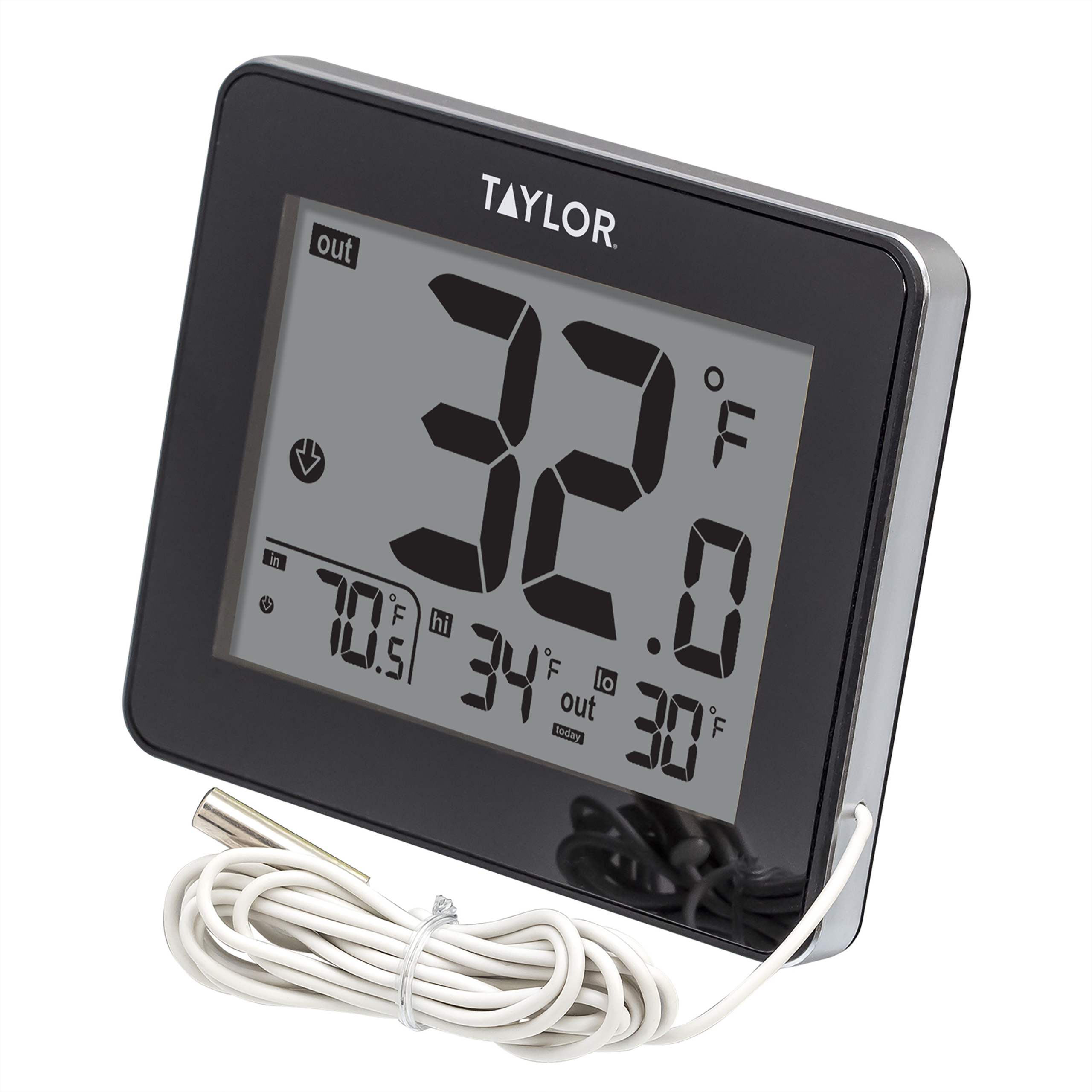 Digital Wired Indoor and Outdoor Thermometer