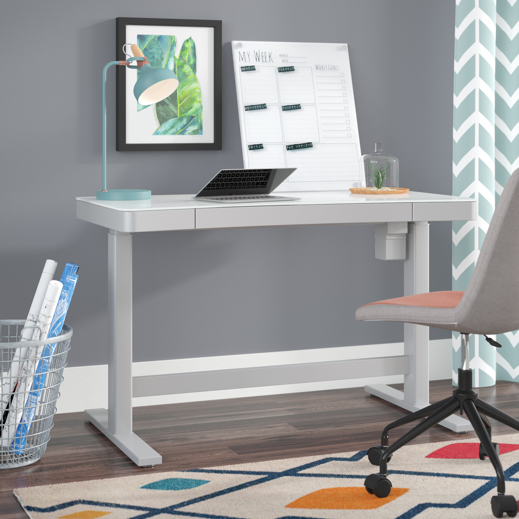 Electric Height Adjustable Standing Desk