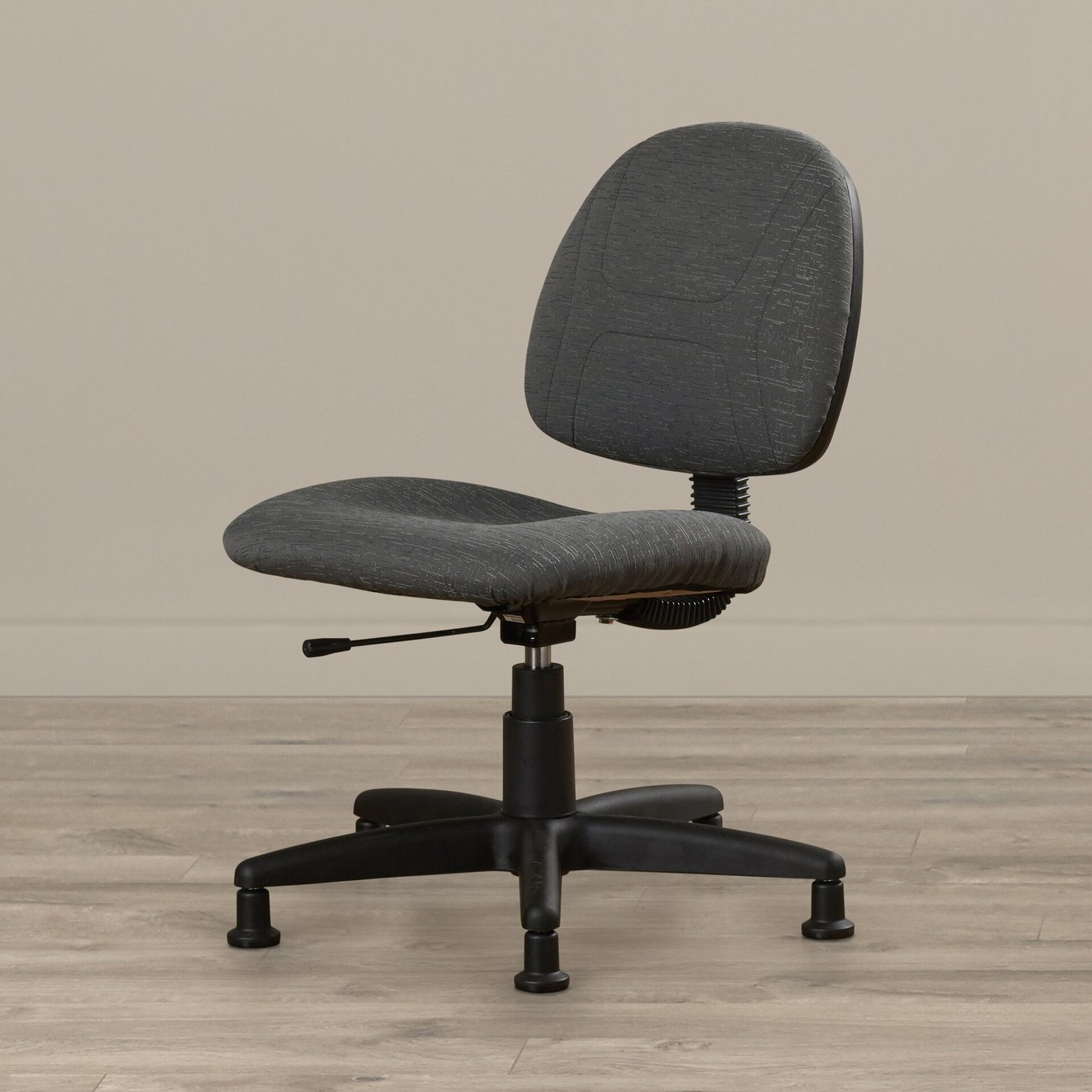 Fabric desk chair without wheels Clearance