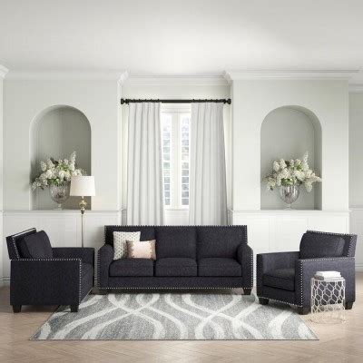 Expectation Gray Modern Living Room Set